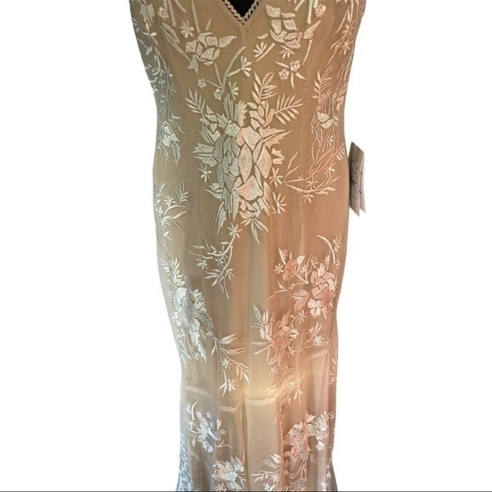 Watters Meyer Wedding Dress Ivory Blush‎ NWT Size 4 - Picture 4 of 10